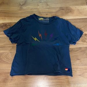 Aviator nation lightning bolt tee